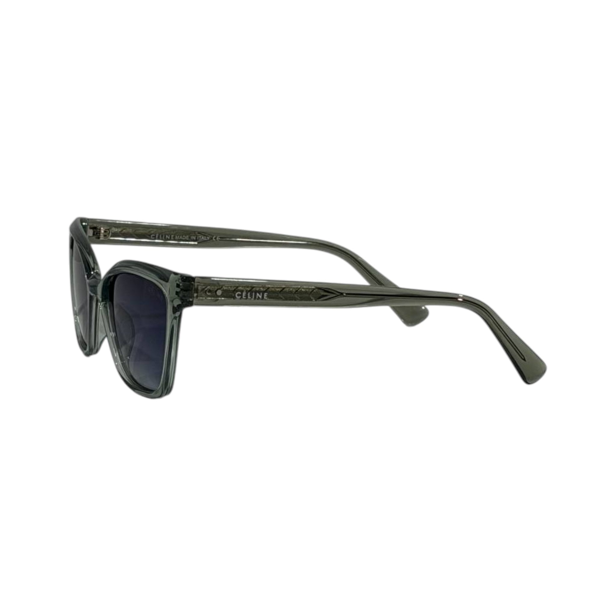 Celine Cat - Eye Sunglasses – Sage Green Frame Gradient Lens Luxury 🕶️💚 - MASTERPIECE