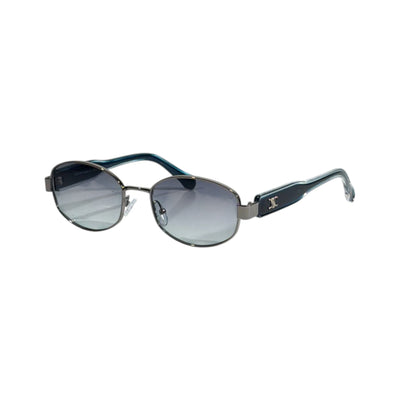 Celine Inspired Blue Round Sunglasses – Effortless Parisian Style 💙✨ - MASTERPIECE
