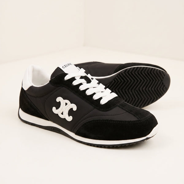 Celine Runner – Black & White Trainer 👟🖤