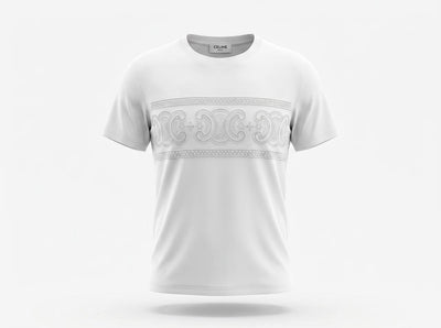 Celine White Triomphe Logo T-Shirt 🤍✨ - MASTERPIECE