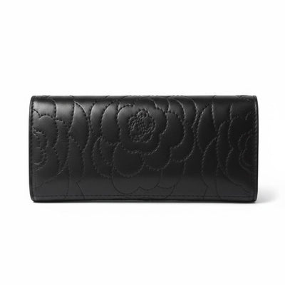 Chanel Black Camellia Long Wallet 🖤✨ Luxury Designer Wallet for Women - MASTERPIECE