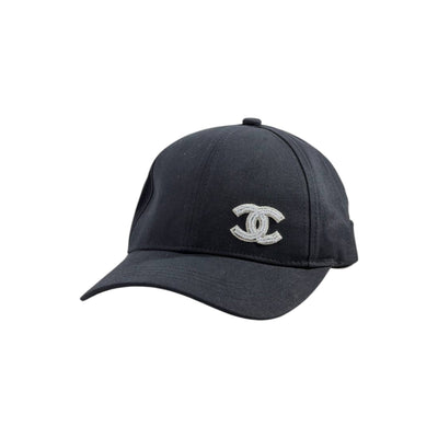 🧢 Chanel Black CC Cap | Timeless Luxury Minimal Style ✨🖤 - MASTERPIECE