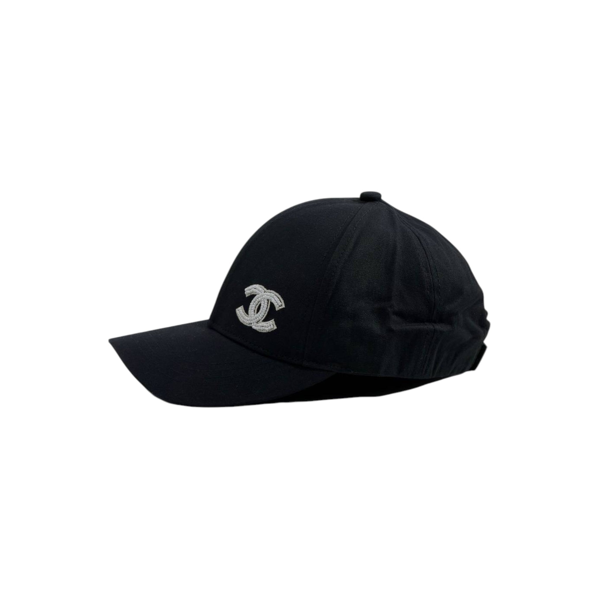 🧢 Chanel Black CC Cap | Timeless Luxury Minimal Style ✨🖤 - MASTERPIECE