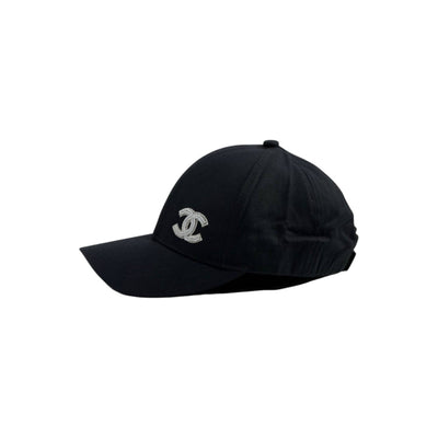🧢 Chanel Black CC Cap | Timeless Luxury Minimal Style ✨🖤 - MASTERPIECE