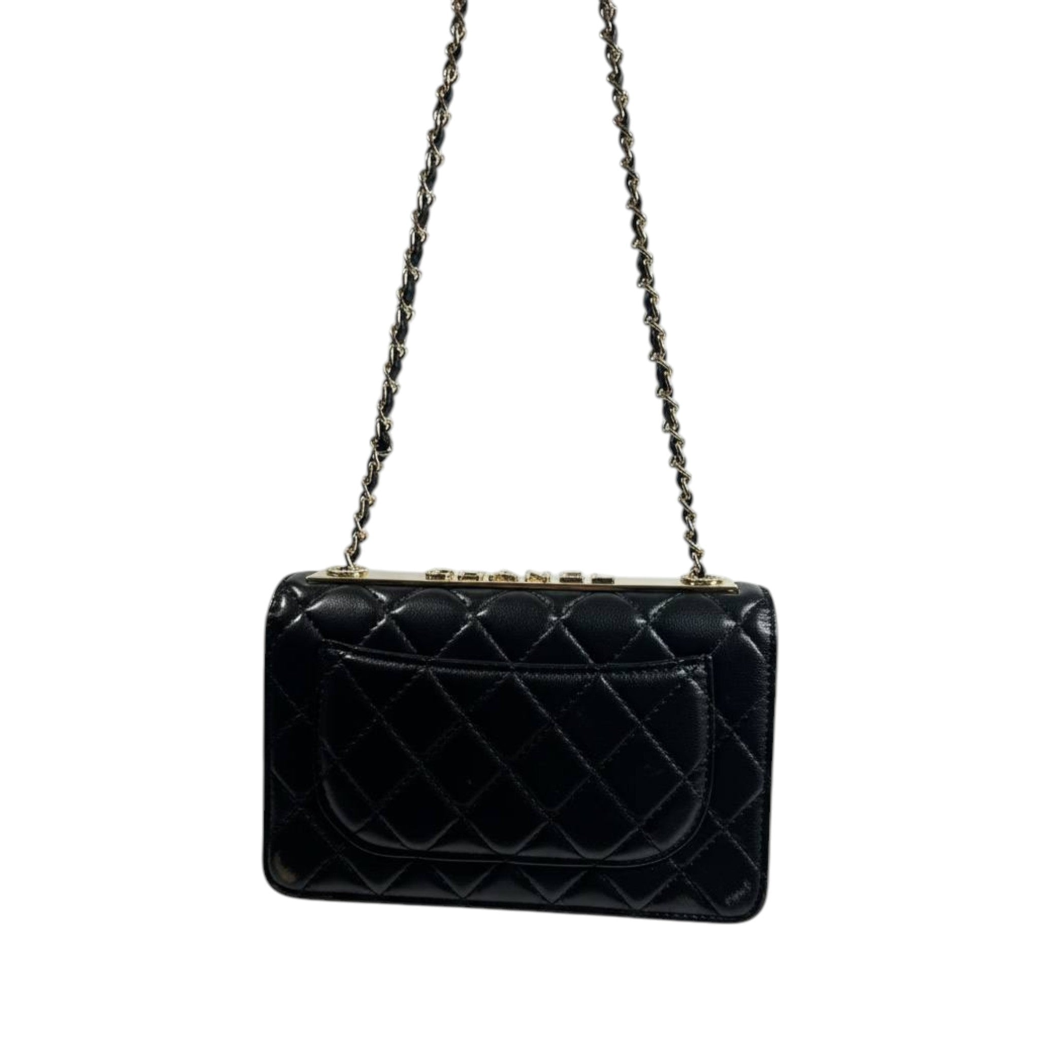 Chanel Black Quilted Crystal Chain Bag – Timeless Luxury Icon 🖤✨ - MASTERPIECE