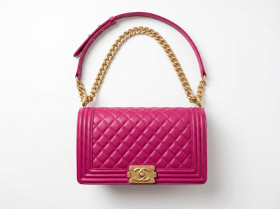 💖 Chanel Boy Quilted Flap Shoulder Bag – Hot Pink Edition - MASTERPIECE