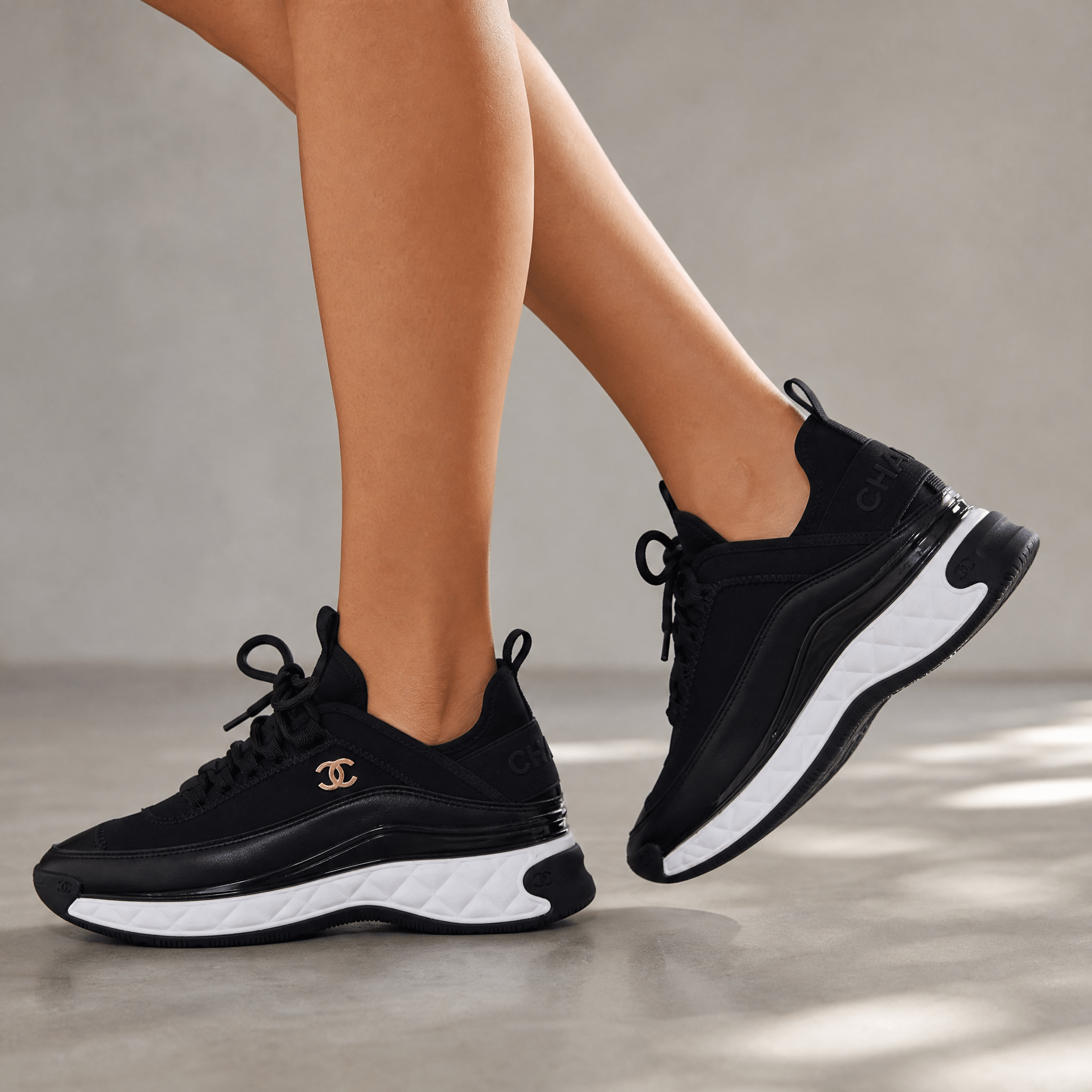 Chanel Chunky Runner Sneakers – Black Luxe Edition 🖤✨ - MASTERPIECE