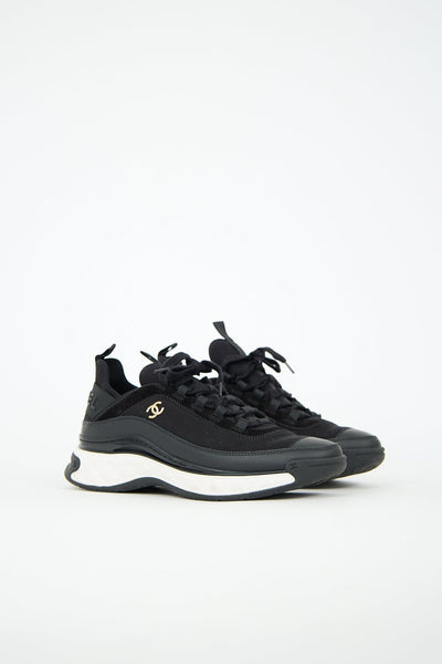 Chanel Chunky Runner Sneakers – Black Luxe Edition 🖤✨ - MASTERPIECE