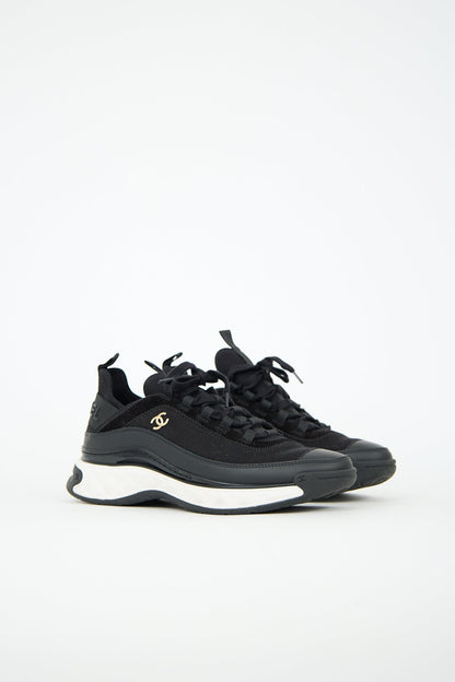 Chanel Chunky Runner Sneakers – Black Luxe Edition 🖤✨ - MASTERPIECE