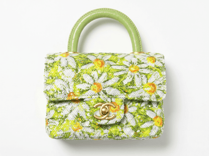 🌼 Chanel Daisy Bloom Mini Top Handle Bag 🌼 - MASTERPIECE