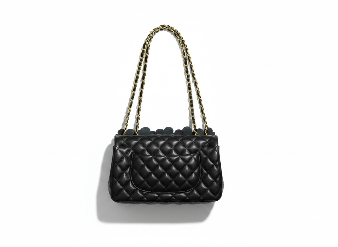 Chanel Floral Camellia Chain Bag 🌸🖤 - MASTERPIECE