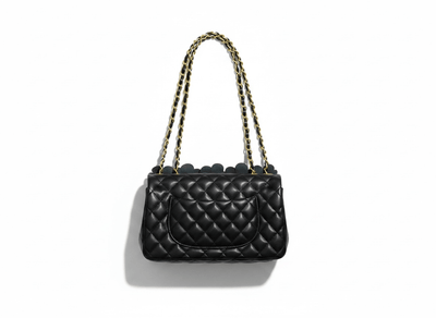 Chanel Floral Camellia Chain Bag 🌸🖤 - MASTERPIECE