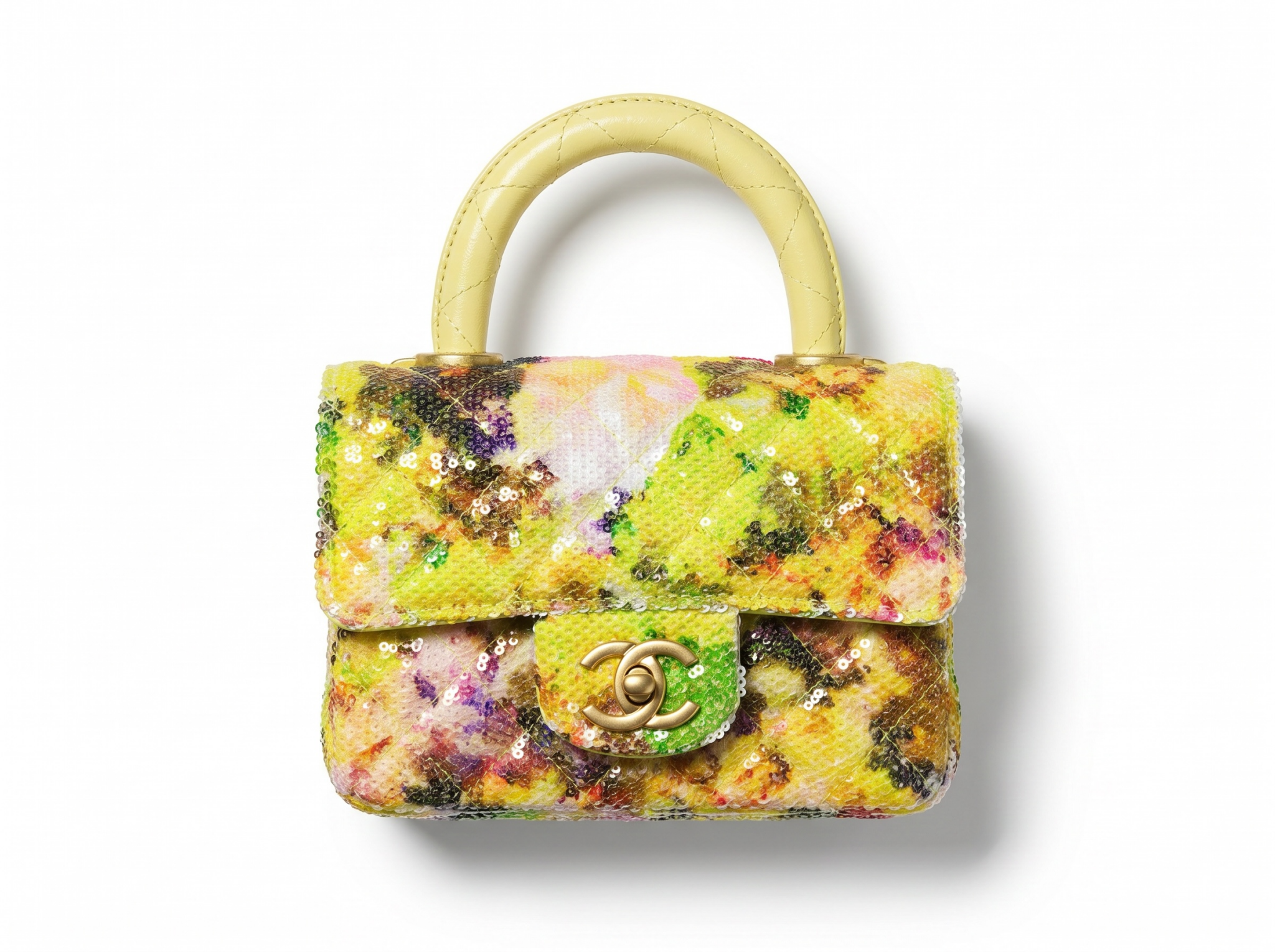 🌼 Chanel Garden Bloom Mini Top Handle Bag 🌼 - MASTERPIECE