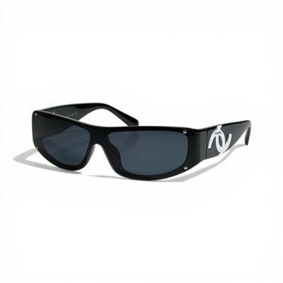 Chanel Noir Shield Luxe Sunglasses 🕶️✨🖤 - MASTERPIECE