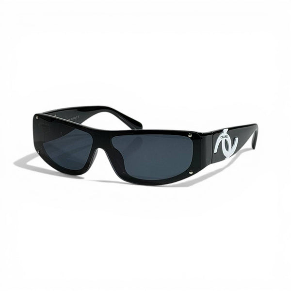 Chanel  Noir Shield Luxe Sunglasses 🕶️✨🖤