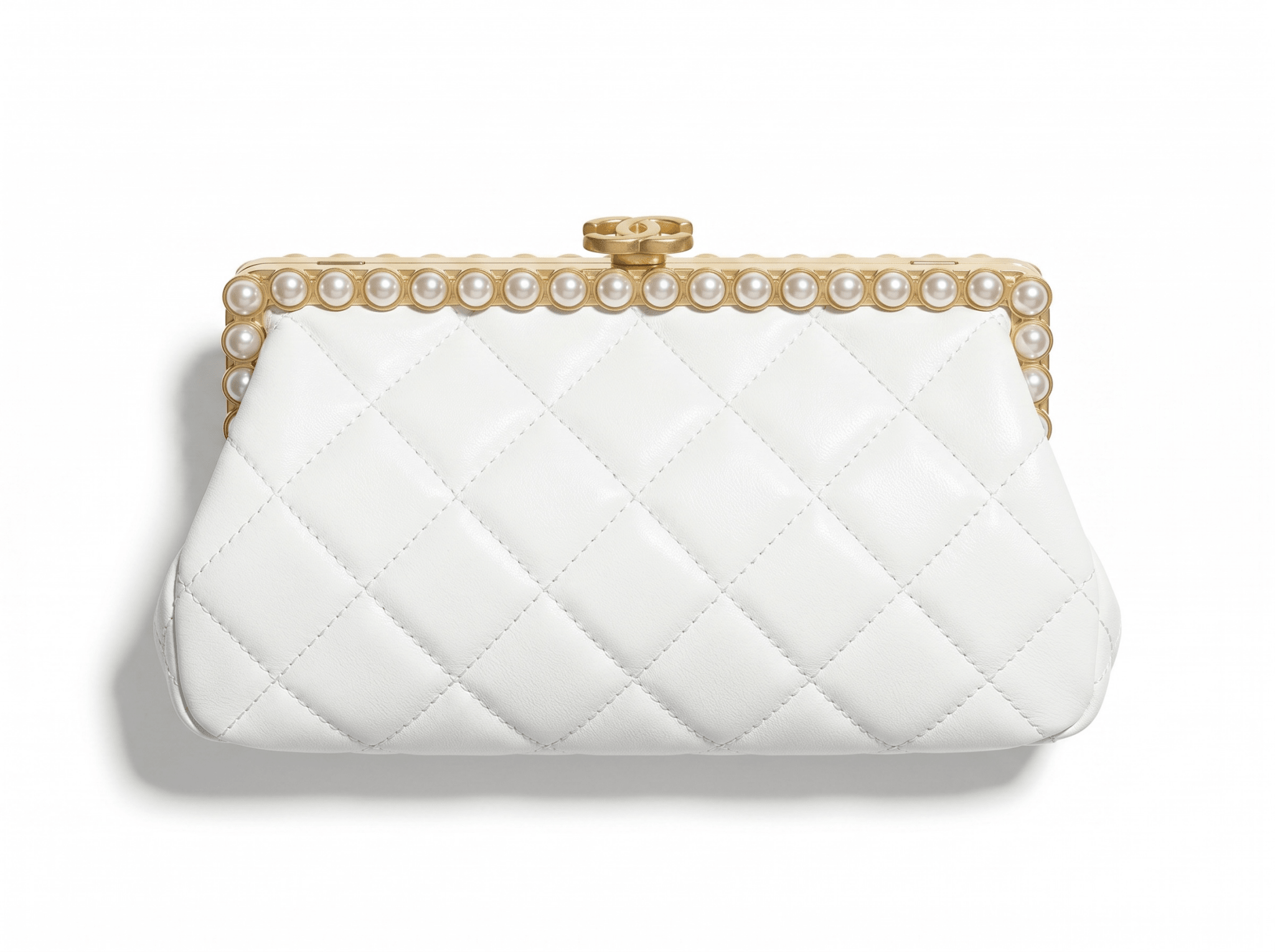 🤍 Chanel Pearl Royale Quilted Clutch 🤍 - MASTERPIECE