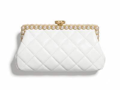 🤍 Chanel Pearl Royale Quilted Clutch 🤍 - MASTERPIECE