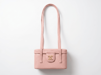 🌸 Chanel Pink Vintage Vanity Shoulder Bag 🌸 - MASTERPIECE