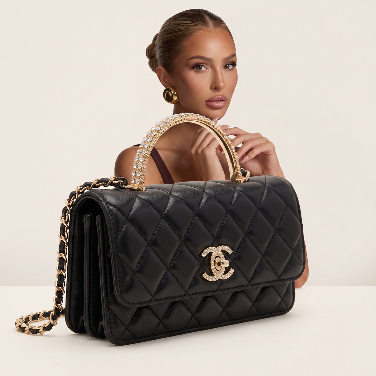 Chanel Quilted Flap Bag – Black ✨ - MASTERPIECE
