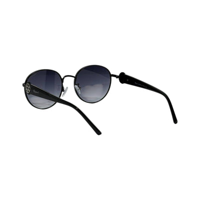 Chopard Round Black Sunglasses 🕶️ | Gradient Lens Luxury Eyewear - MASTERPIECE