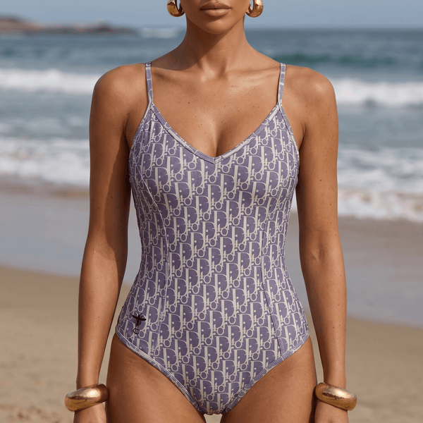 Christian Dior Oblique One-Piece Swimsuit 💙🤍🌊