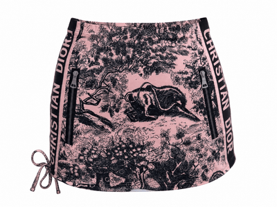 Christian Dior Toile de Jouy Pink Beach Set 🌸🖤🏖️ - MASTERPIECE