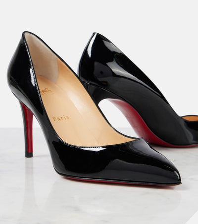 Christian Louboutin So Kate Patent Pumps – Black Red Sole Edition ❤️🖤✨ - MASTERPIECE