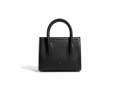 Christian Louboutin Studded Mini Tote 🖤🔥 | Bold Luxury Statement - MASTERPIECE