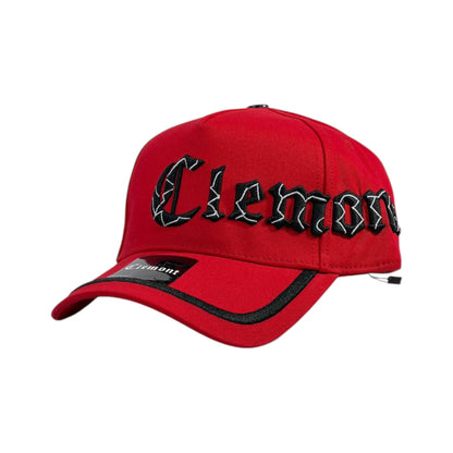 🧢 Clement Red Statement Cap | Bold Streetwear Edition 🔥 - MASTERPIECE