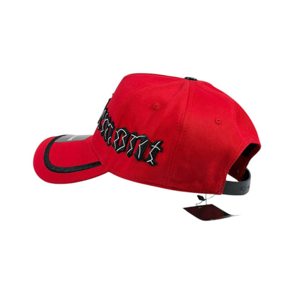 🧢 Clement Red Statement Cap | Bold Streetwear Edition 🔥 - MASTERPIECE