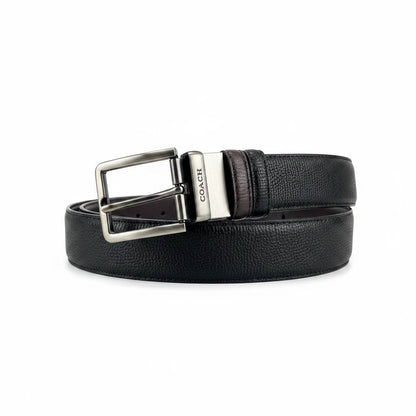 Coach Premium Reversible Belt 130CM – Black & Brown Classic Luxury Belt ✨🖤🤎 - MASTERPIECE