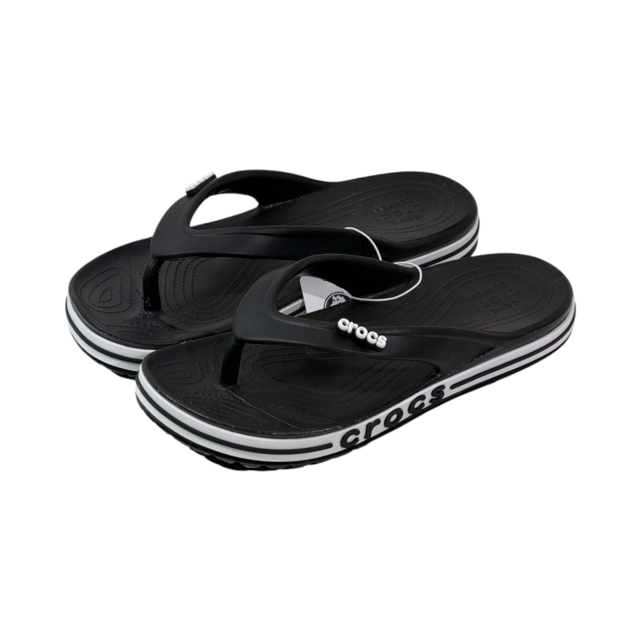 ⚫ Crocs Bayaband Flip Flops – Black Edition | Iconic Comfort, Everyday Style - MASTERPIECE