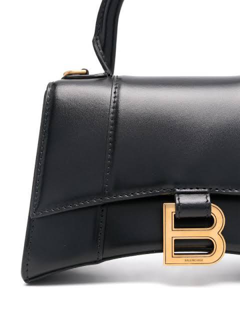 Balenciaga Hourglass Leather Handbag