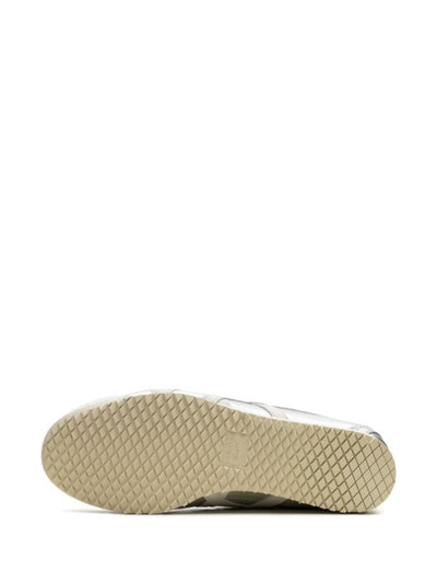 Onitsuka Tiger Mexico 66 silver and cream sneakers side view