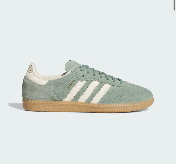 Adidas Samba – Seafoam Suede Sneaker 🌿👟