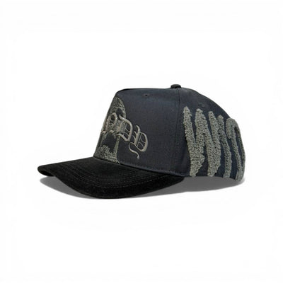 Dandy Gothic Skull Trucker Cap Washed Black Edition 🧢💀🖤🔥 - MASTERPIECE