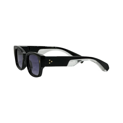 David Beckham Square Sunglasses – Black Frame Blue Gradient 🕶️💙 - MASTERPIECE
