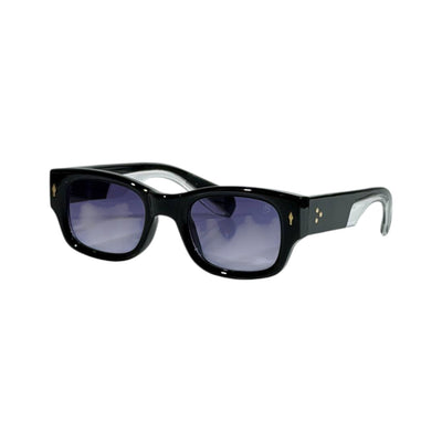 David Beckham Square Sunglasses – Black Frame Blue Gradient 🕶️💙 - MASTERPIECE