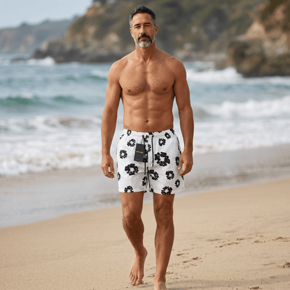 Denim Tears Cotton Wreath Swim Shorts 🖤🤍 - MASTERPIECE