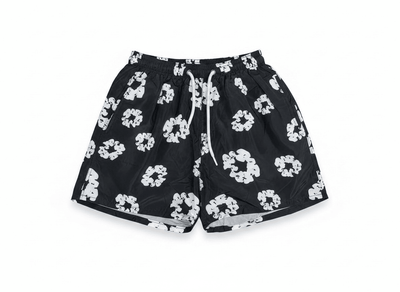 Denim Tears Cotton Wreath Swim Shorts 🖤🌊 - MASTERPIECE