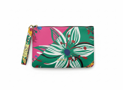 Desigual Floral Wristlet Pouch – Colorful Statement Clutch 🌸💖 - MASTERPIECE