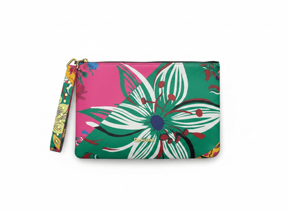 Desigual Floral Wristlet Pouch – Colorful Statement Clutch 🌸💖 - MASTERPIECE