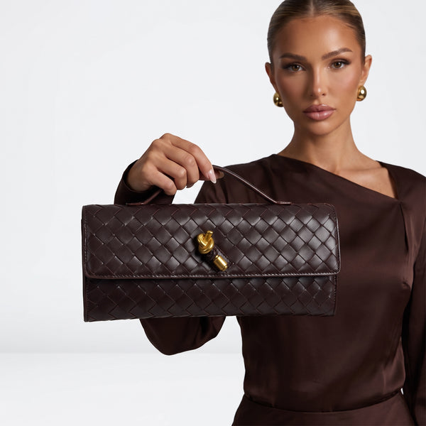 Bottega Veneta Handbag – Dark Brown Intrecciato 👜✨
