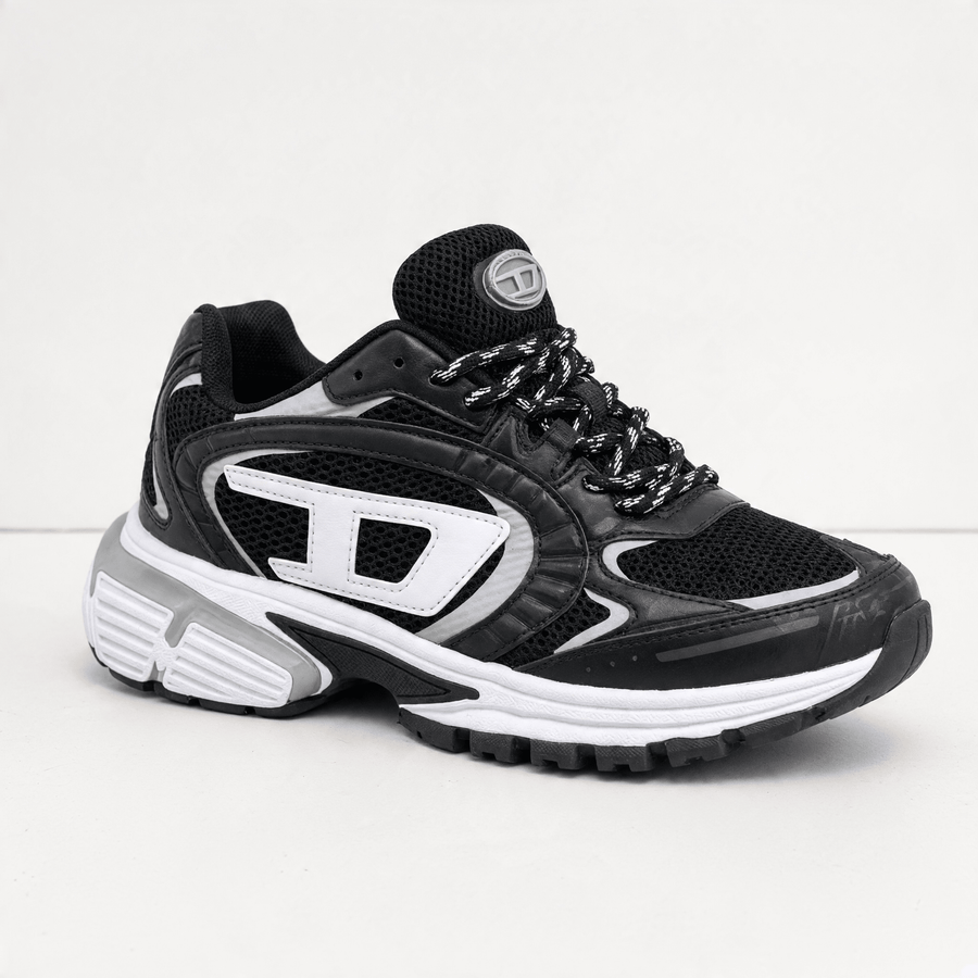 Diesel Chunky Sneakers — Black