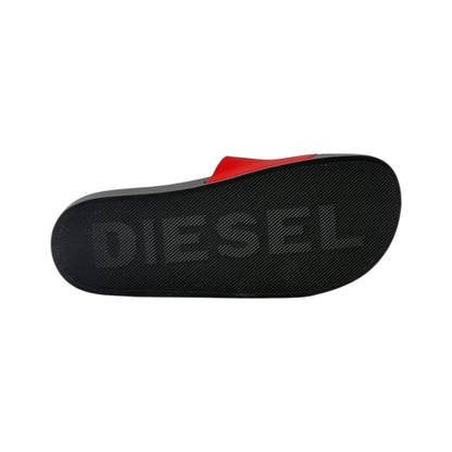 Diesel Essential Slides – Red & Black Edition 🔴⚫🔥 - MASTERPIECE