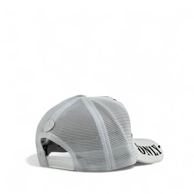 Diesel Graphic Mesh Trucker Cap — White - MASTERPIECE