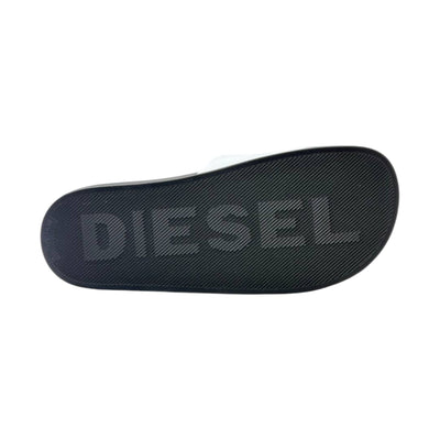🩴 Diesel Icon White & Black Luxury Slides – Everyday Comfort Meets Street Style 🔥 - MASTERPIECE
