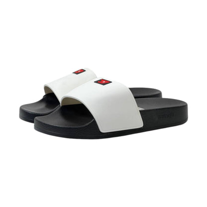 🩴 Diesel Icon White & Black Luxury Slides – Everyday Comfort Meets Street Style 🔥 - MASTERPIECE