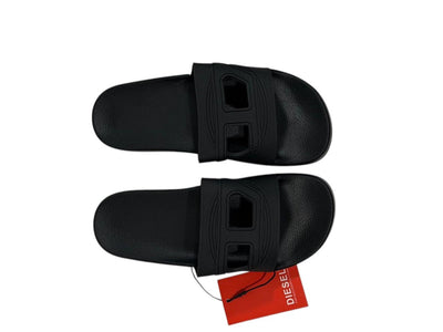 DIESEL Slides – All Black Industrial Edition 🖤⚙️ - MASTERPIECE
