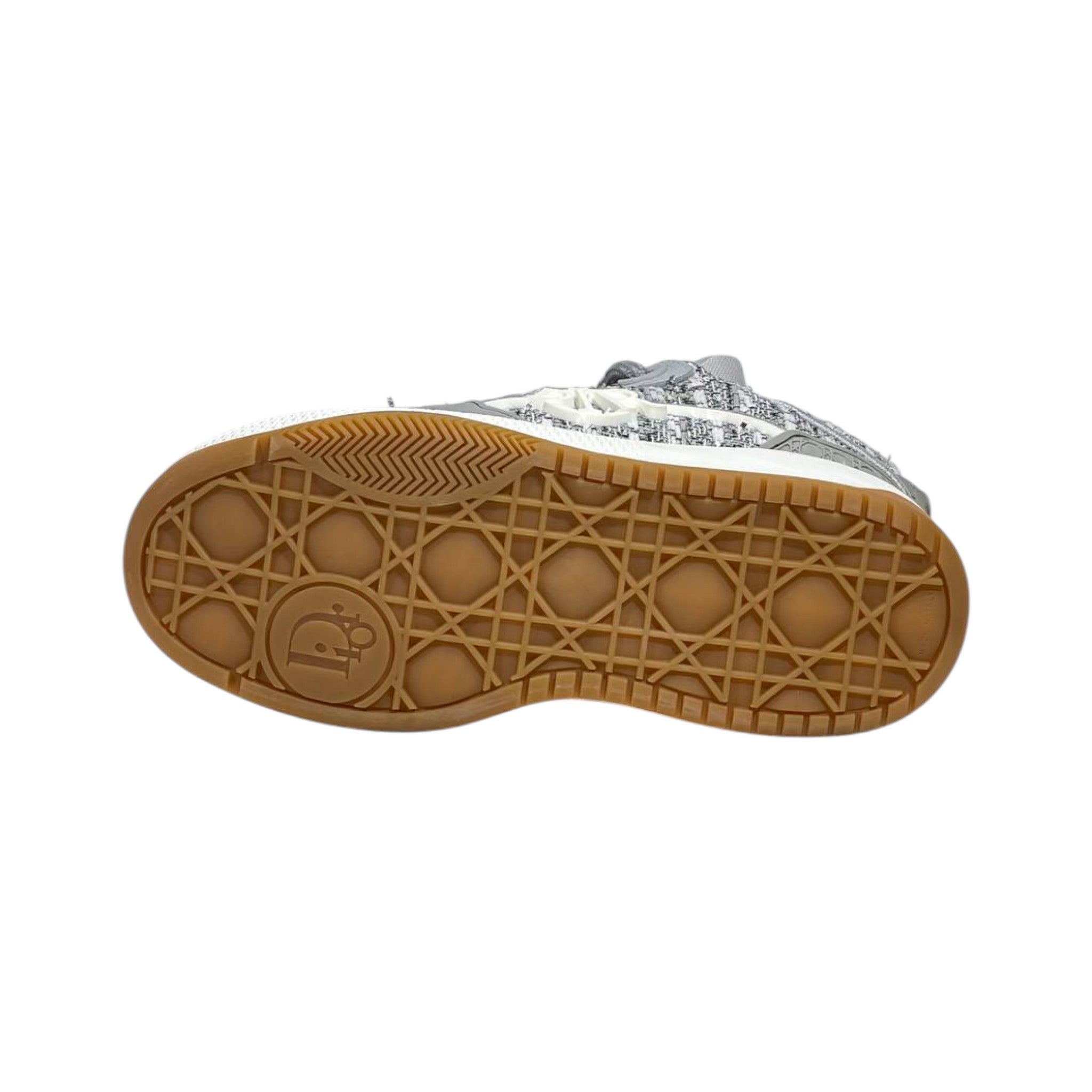 🩶 Dior B27 Grey Tweed Luxury Sneakers 👟✨ - MASTERPIECE